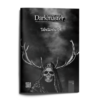 Against the Darkmaster Tabellenheft