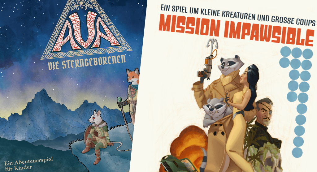 Mission imPAWsible und AVA – Die Sterngeborenen ab jetzt vorbestellbar!